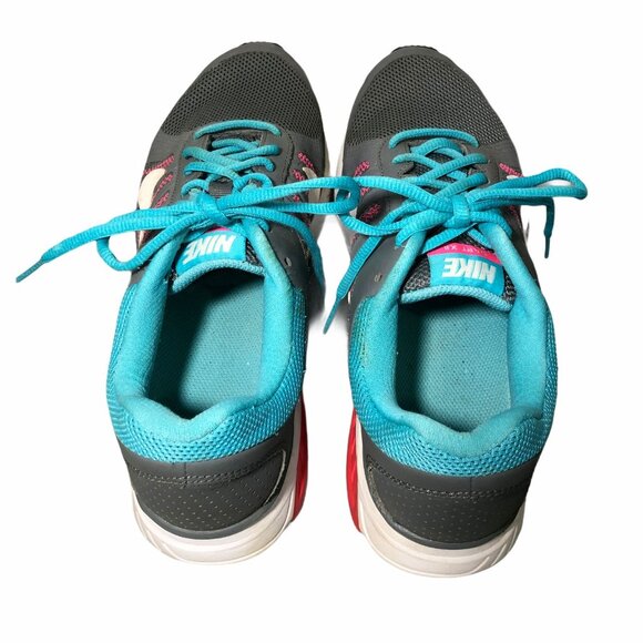 Nike Dart XII Sneakers Womens 9 Running Workout Shoe Blue Gray Pink Dart 12 - Picture 8 of 11